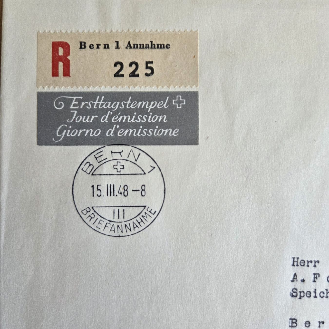 Alle Briefmarken: 3 Briefumschläge  Ersttagsstempel Satz..Top – Gebraucht aus Stans von Ducati16 5