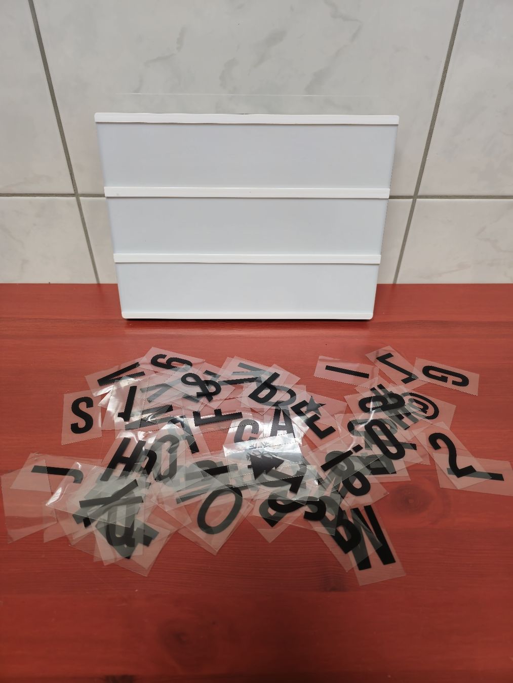 Alle Dekorationen: Leuchtkasten Buchstabenbox Deko – Gebraucht aus Schmerikon von mike_96 1