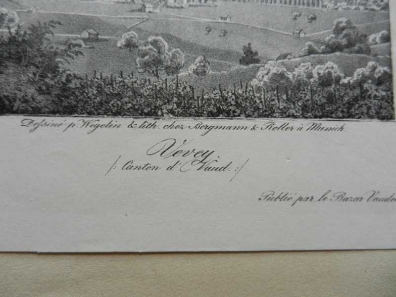 Stiche: Vevey Lac Leman – Gebraucht aus Risch von Rischli15 2