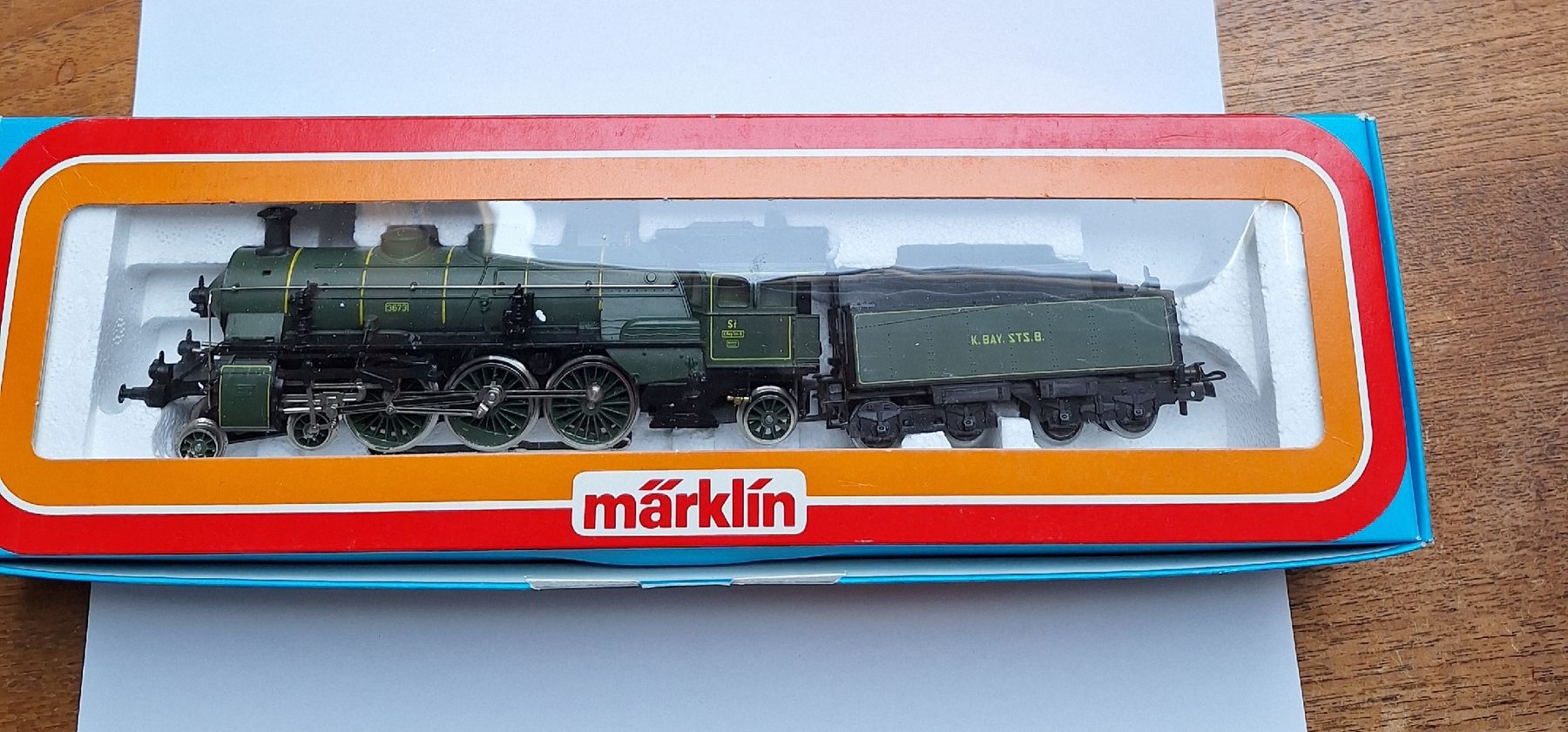 Märklin Modellini di ferrovie: Märklin Dampflokomotive 3093 – Usato da Züberwangen venduto da Christine55 5