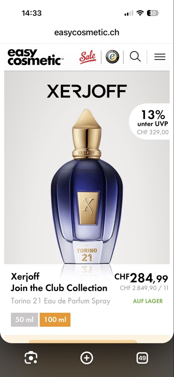 Xerjoff Parfum & Eau de Toilette: Torino 24 Eau de Parfum – Neu (gemäss Beschreibung) aus Sursee von rut_k5z5 4