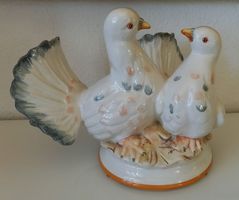 Wunderschöne, grosse Porzellanfigur von Bassano - Italien