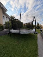 Trampolin Crocodile-460cm, sehr wenig gebraucht + demontiert