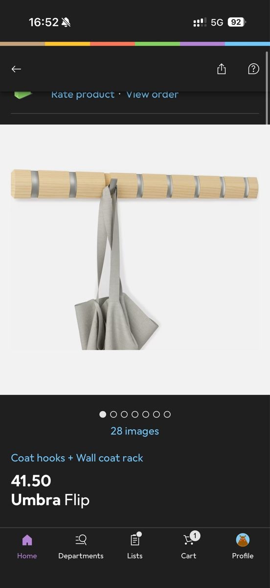 Ferramenta: Umbra wall coat hooks – Nuovo (secondo la descrizione) da Baar venduto da jan_7w8m 5