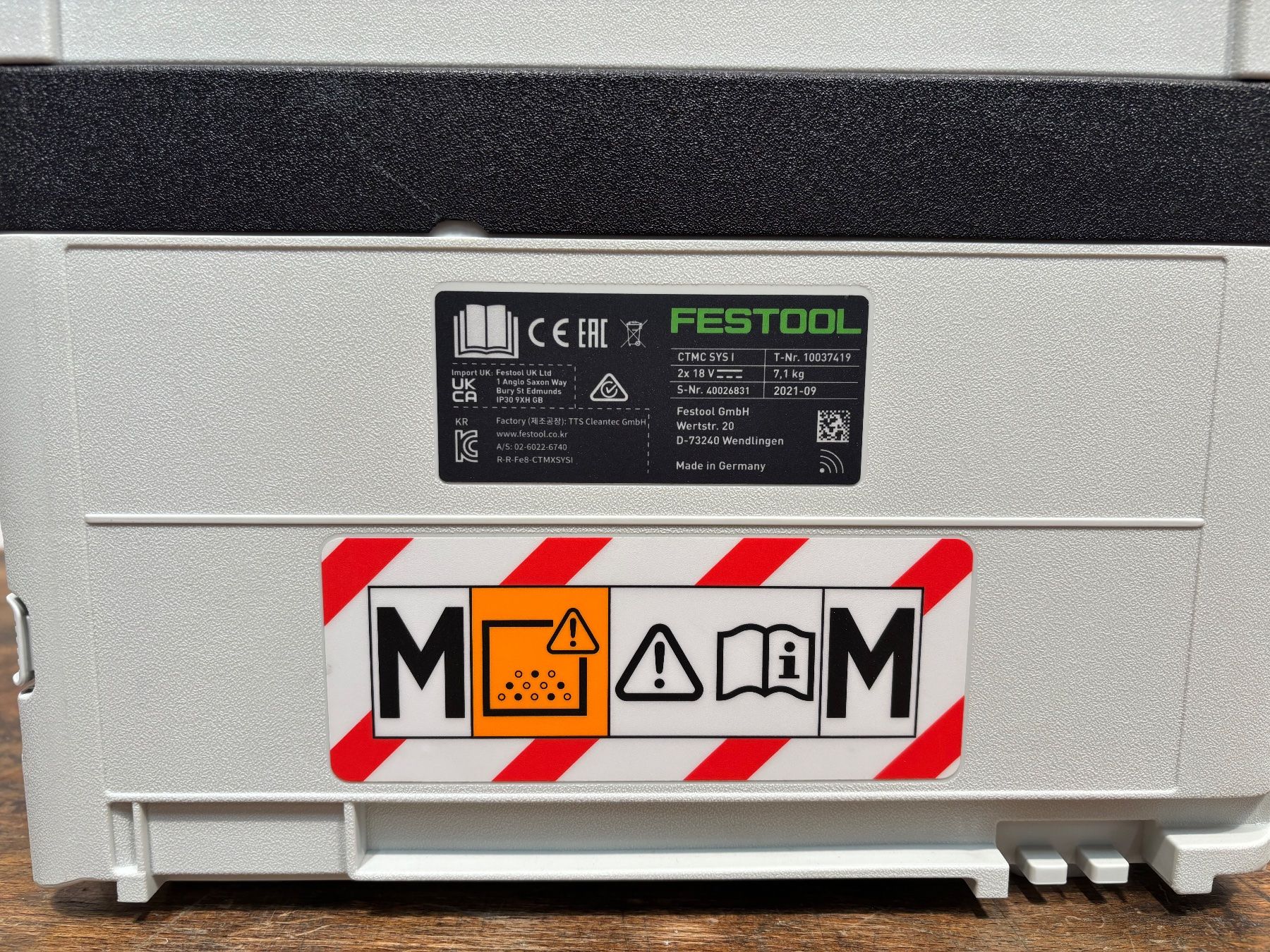 Festool Aspirapolveri & Accessori: Festool Akku-Absaugmobil CTMC SYS I – Usato da Winterthur venduto da ReUse_Baumarkt 4