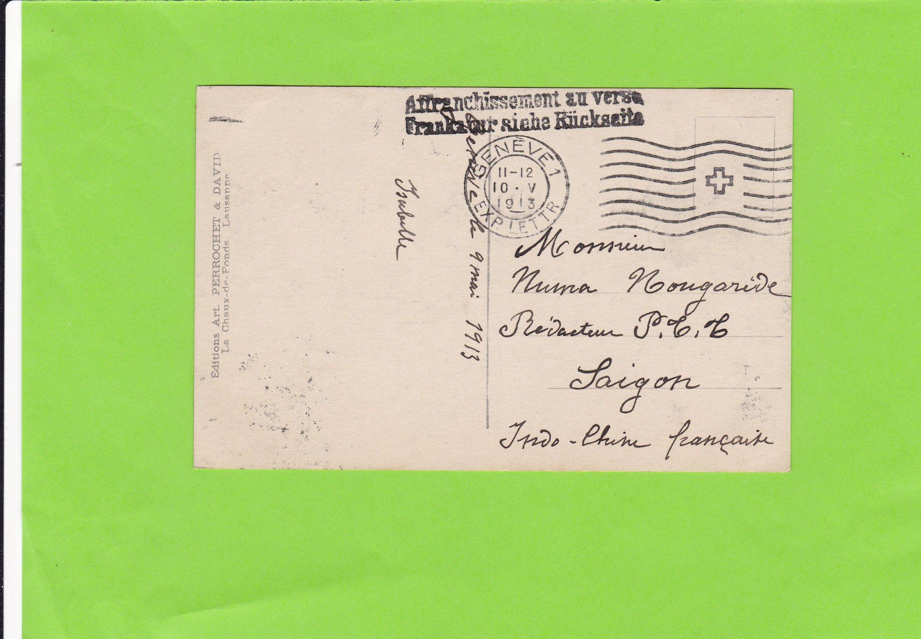 Cartoline postali: Genève – Usato da St. Peterzell venduto da neckertal 1