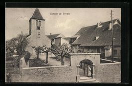 AK Bevaix, Le Temple, 1911