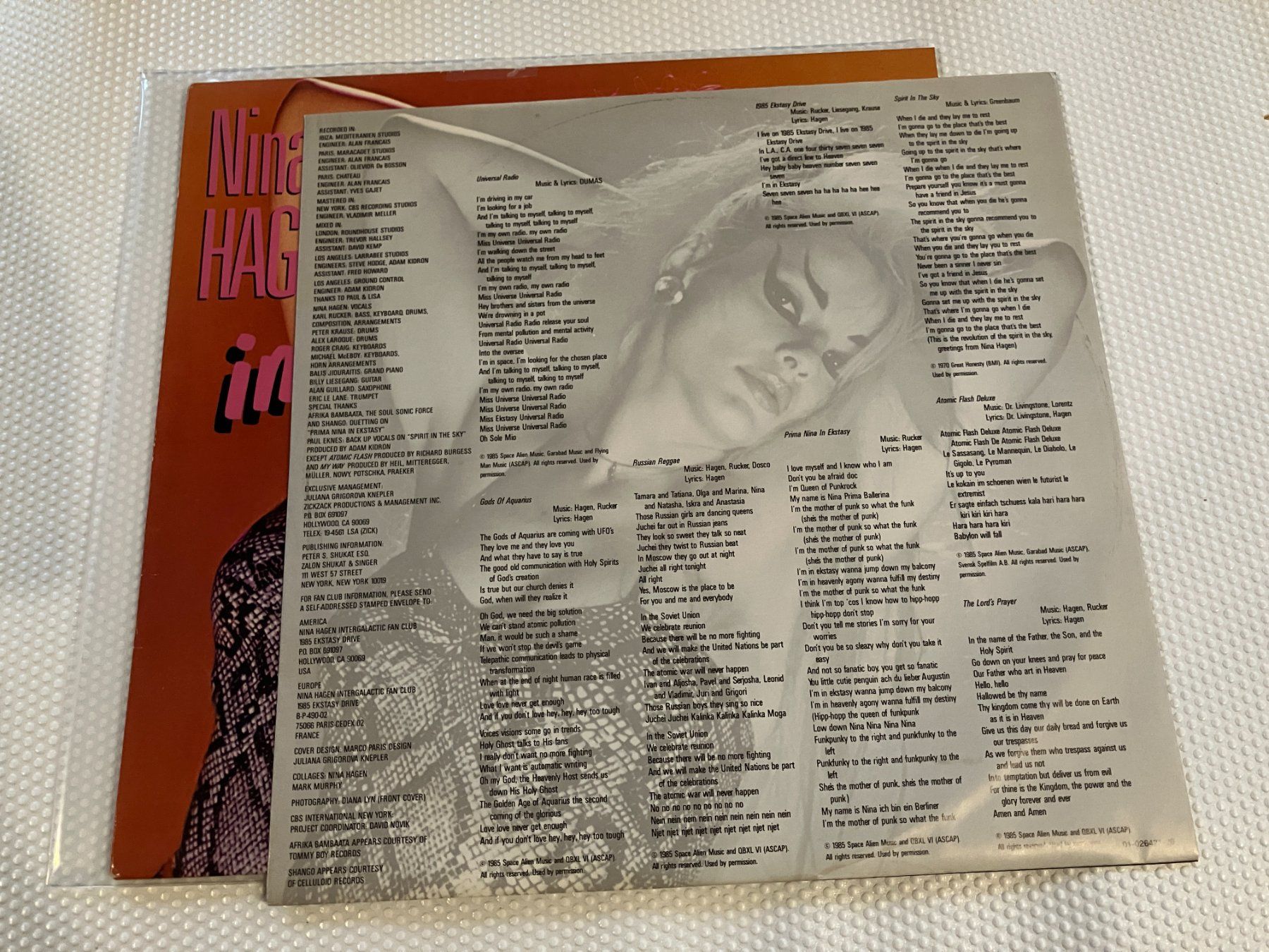 Dischi in vinile: Nina Hagen – Usato da Aarwangen venduto da Jukebox3 4