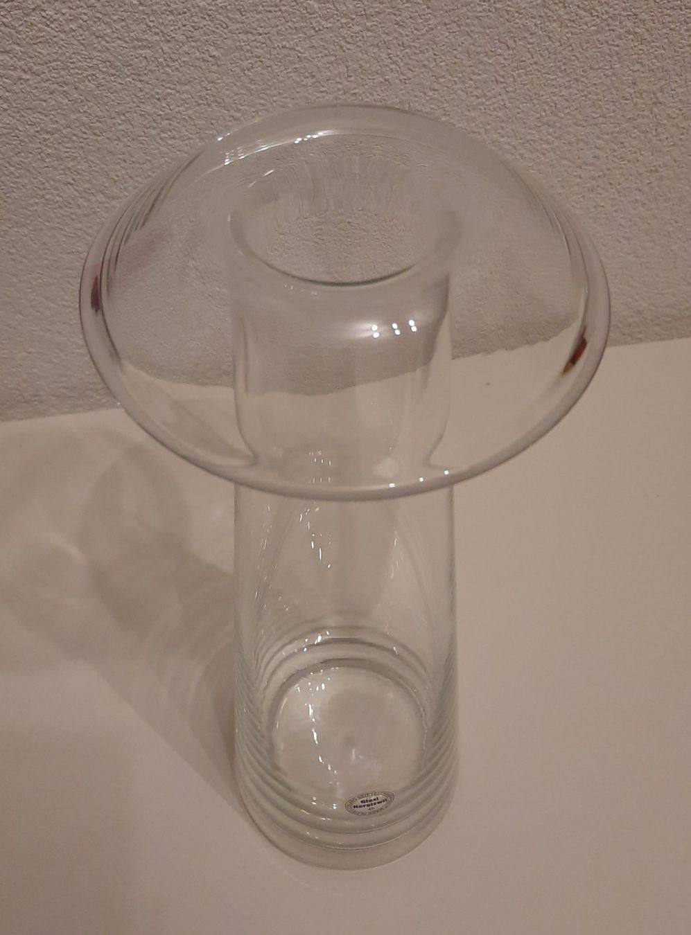 Glasi Hergiswil Vasi & Recipienti: Elegante Glasvase, Glasi Hergiswil – Usato da Greifensee venduto da Snowtime 1