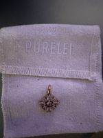 Anhänger PURELEI Blumenform mit Steinen neu