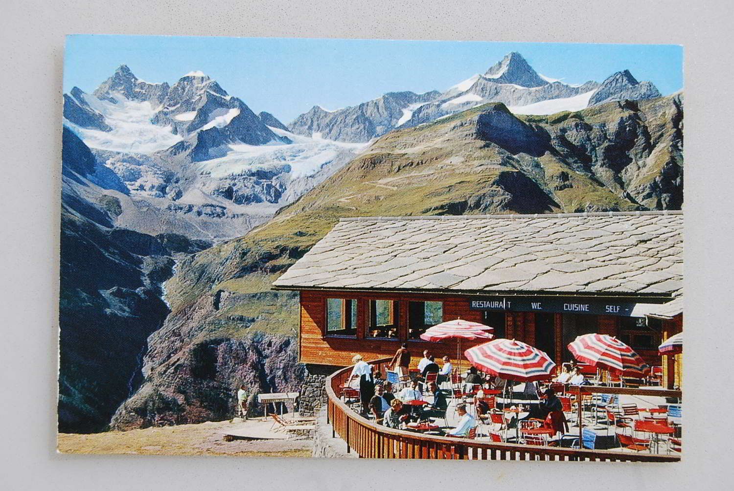 Cartoline postali: AK Zermatt, Restaurant Sunnegga – Usato da Rüfenacht BE venduto da Toro06