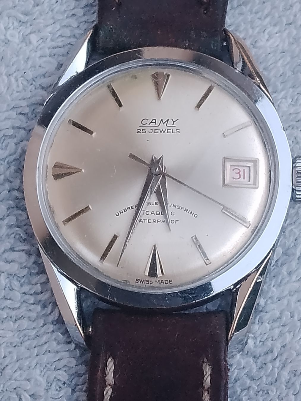 Swiss Orologi: Camy handaufzug 33mm läuft super – Usato da Agno venduto da sam2608