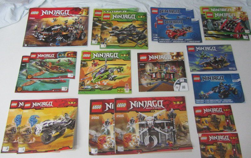 LEGO Ninjago Bauanleitungen Lot 3 | Kaufen auf Ricardo