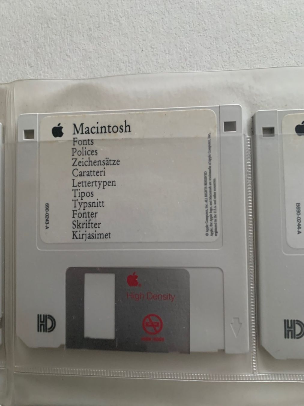 PCs: Macintosh LC III Disketten, verschiedene Versionen, top! – D'occasion à Emmen par newdeal1970 3