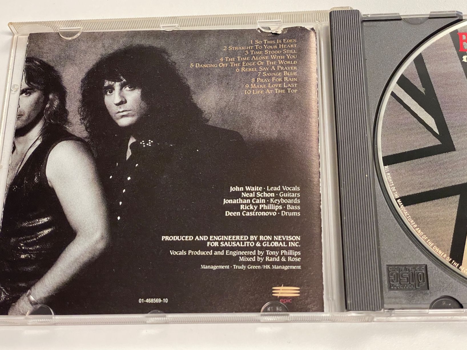 CD: Bad English-Backlash – Usato da Muri b. Bern venduto da AdidasCollector 2
