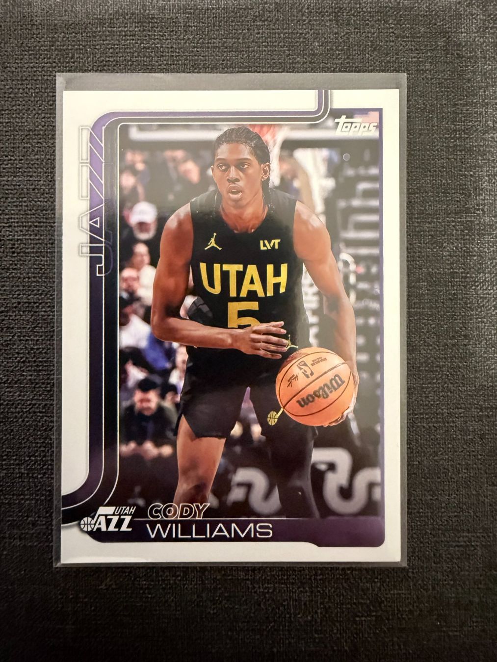 Topps Carte collezionabili: Topps Chrome Cody Williams Utah Jazz – Usato da Burgdorf venduto da Sports_Cards_3400