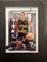 Topps Chrome Cody Williams Utah Jazz