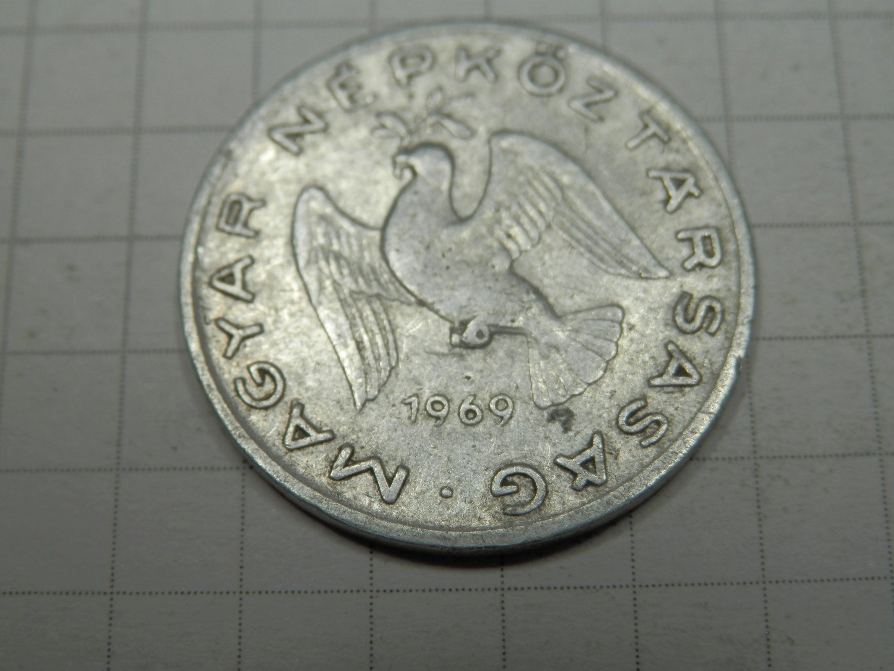 Tutti le monete: Ungarn 10 Filler, 1969 – Usato da Weiach venduto da weiach81