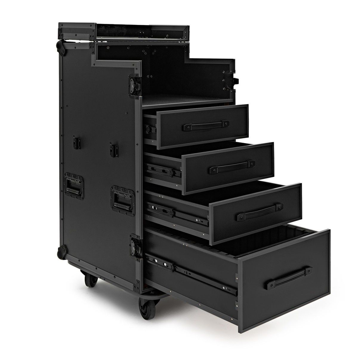 Reisekoffer: Trojan Pro Stealth DJ-Flightcase mit 4 Schubladen, Einzel-Ti – Neu (gemäss Beschreibung) aus Lyss von Nach-Bar 2