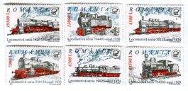 Briefmarken "Lokomotiven" Rumänien