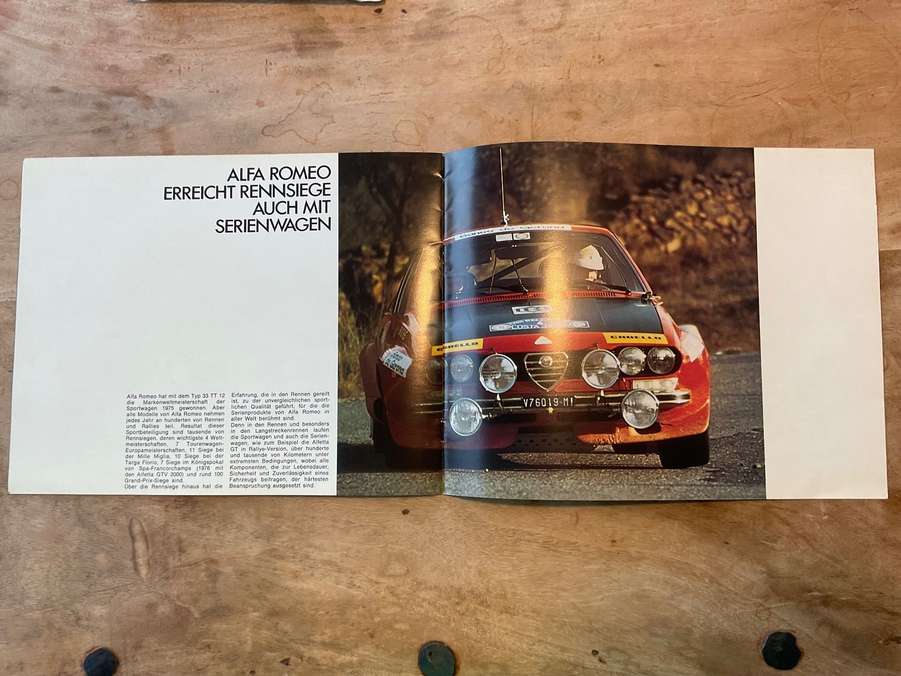 Alfa Romeo Dokumente: Alfetta – Gebraucht aus Dübendorf von Mittwoch.2023 1