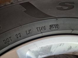 Original VW Tiguan Felgen mit Winterpneu