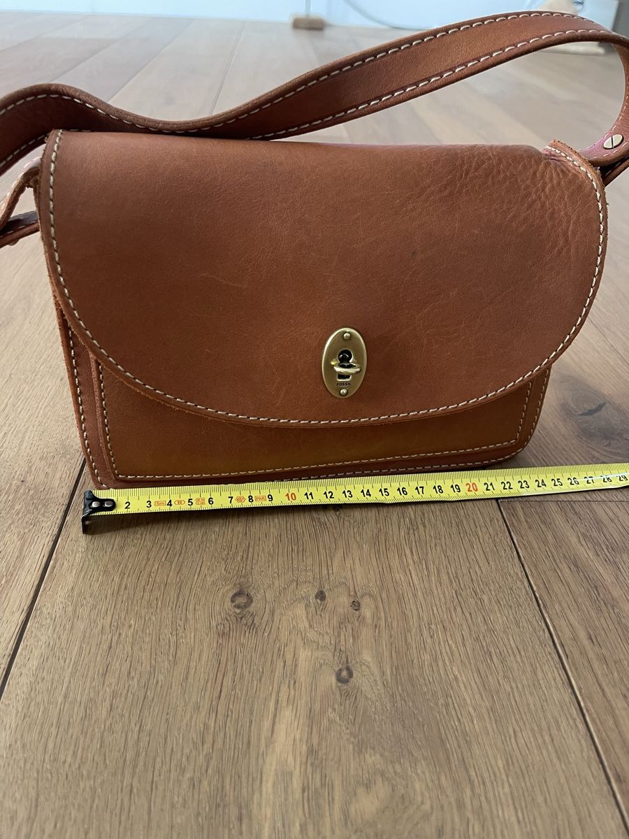 Fossil Borse: Fossil Schultertasche Leder braun gebraucht  – Usato da Dornach venduto da cmuenger