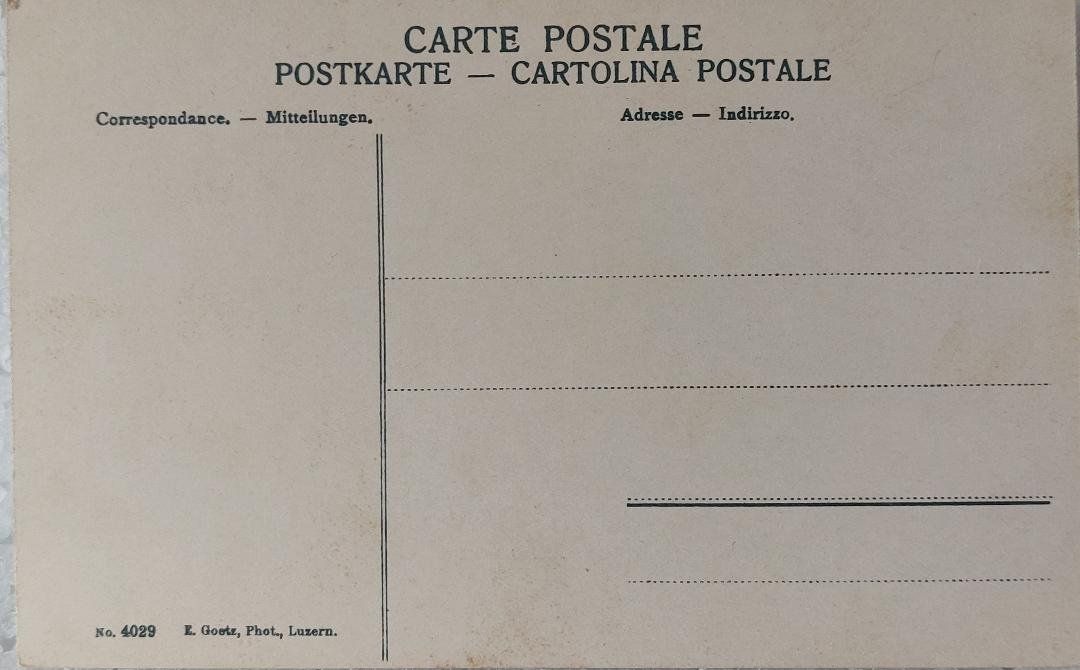 Cartoline postali: GOESCHENEN  -  Gotthardbahn & Dammagletscher – Usato da Delémont venduto da Domdom1 1