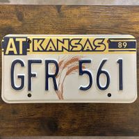 🇺🇸 U.S. Autoschild - Kansas GFR 561 - ORIGINAL