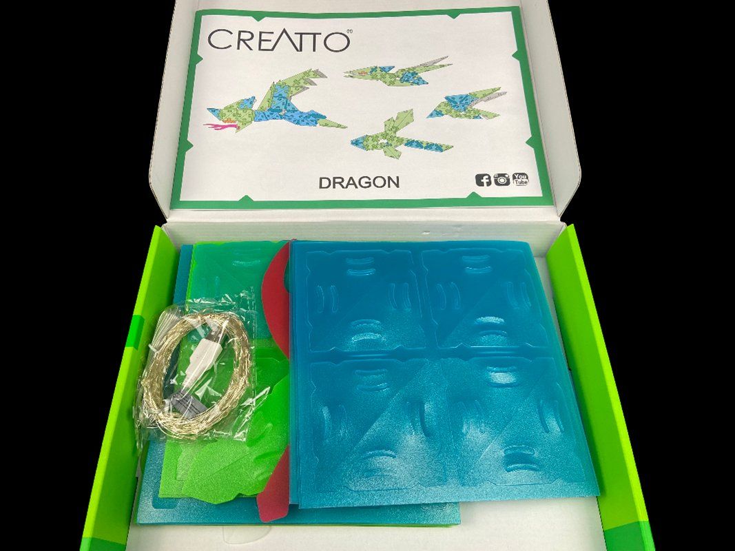 Puzzles: CREATTO Drache - 3D Puzzle & LED Lampe – Neuf avec emballage d'origine à Hünenberg par Restwert_Zug 5