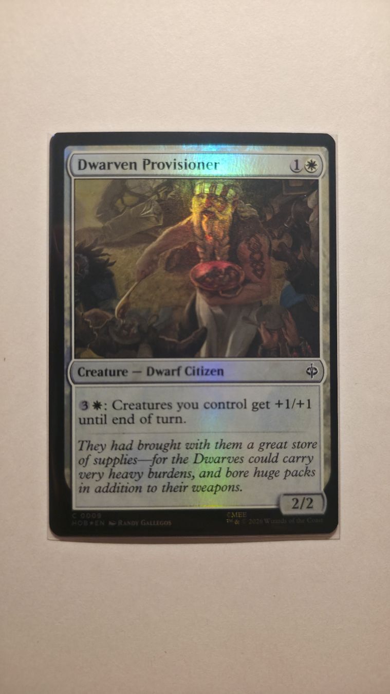 Magic The Gathering Carte collezionabili: Hobbit 4 white FOIL cards - Mint  – Nuovo (secondo la descrizione) da La Tour-de-Peilz venduto da val_h8g8 3