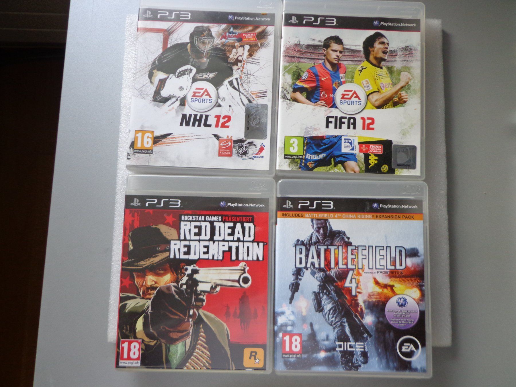 Sony Jeux: PS3, 4 Spiele – D'occasion à Hinterkappelen par Roku5