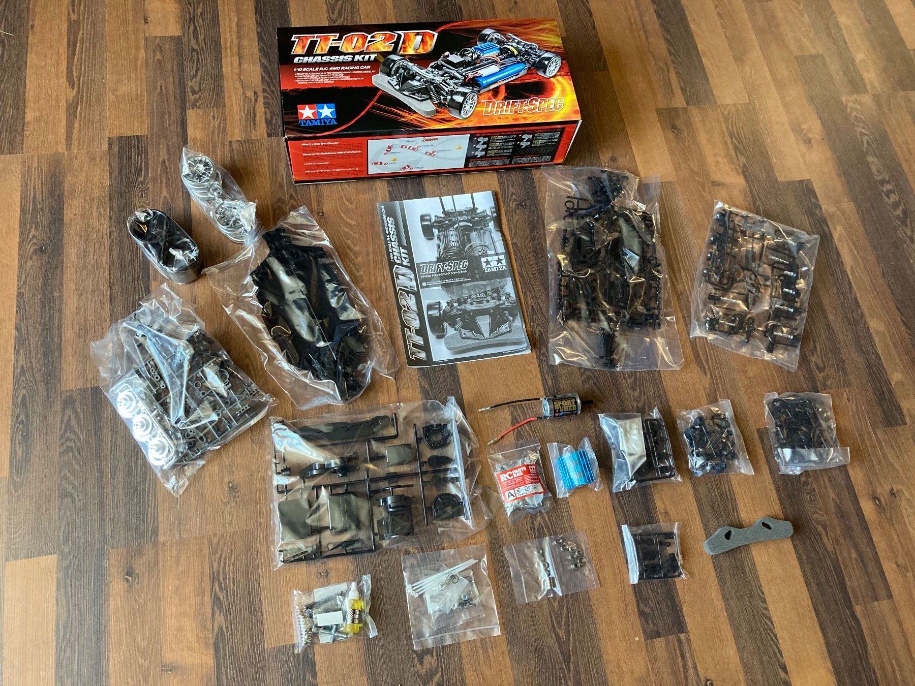 Tamiya TT-02D Chassis Kit DRIFT Spec RC-Modell 1:10 (NEU) (Neu und ...
