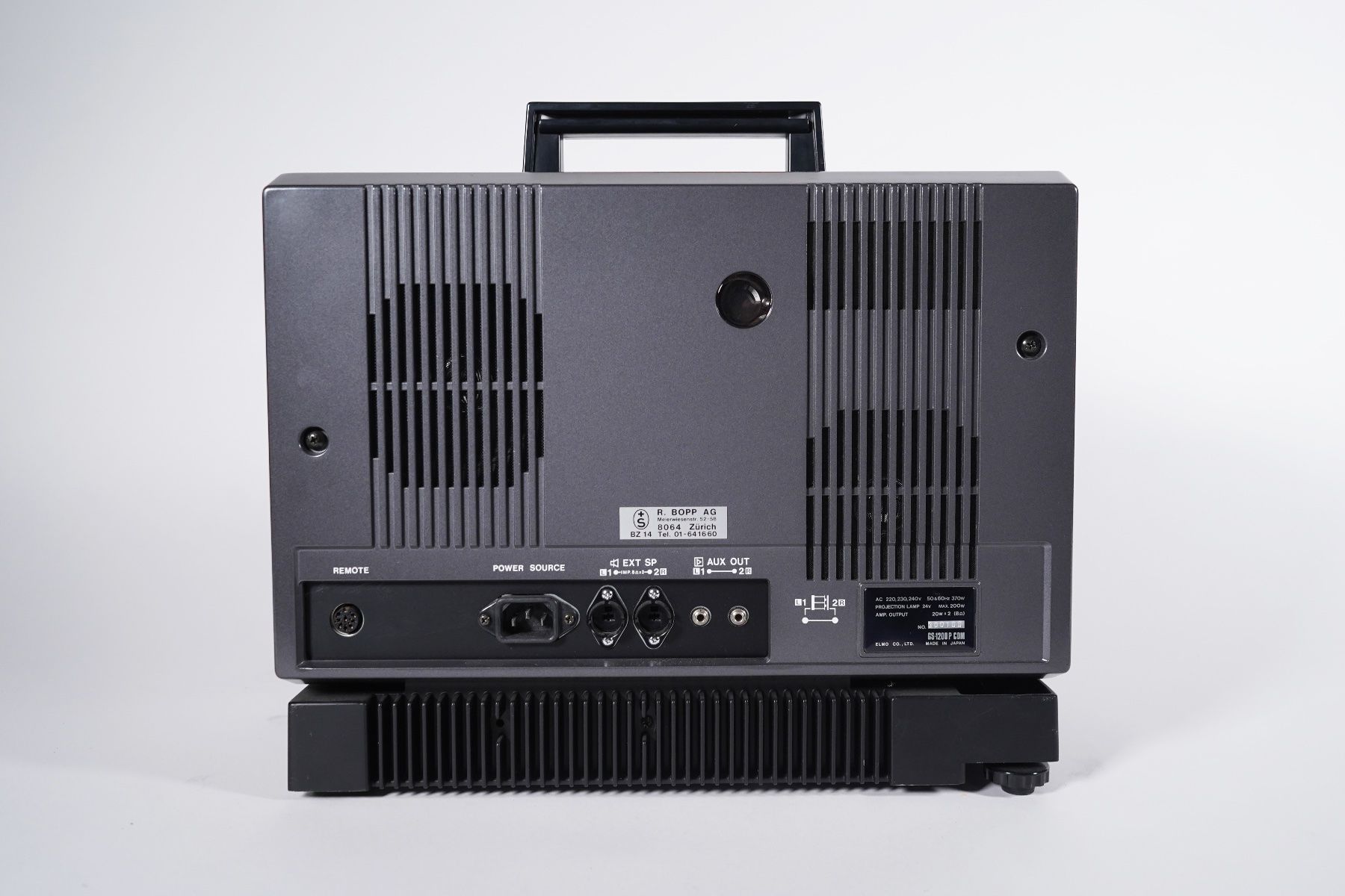 Elmo Proiettori: Projecteur Super8 Elmo GS-1200 P Com – Usato da Esmonts venduto da Rainermohler 3