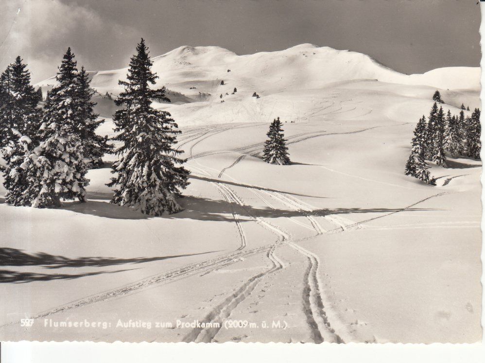Cartoline postali: Flumserberg Prodkamm 1964 – Usato da Bürglen TG venduto da StampGraf