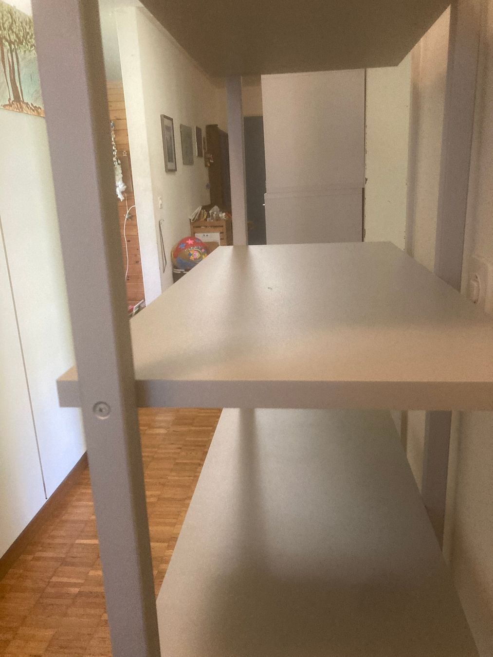 Scaffali: praktisches Regal, silberfarbig – Usato da Au ZH venduto da Ella2894 3