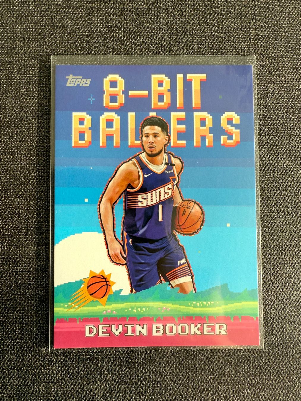 Topps Carte collezionabili: Topps NBA Devin Booker Phoenix Suns 8-BIT BALLERS – Usato da Burgdorf venduto da Sports_Cards_3400