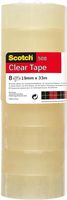 Scotch Transparentes Klebeband 10 x 508-8 Rollen - 19mm x 33