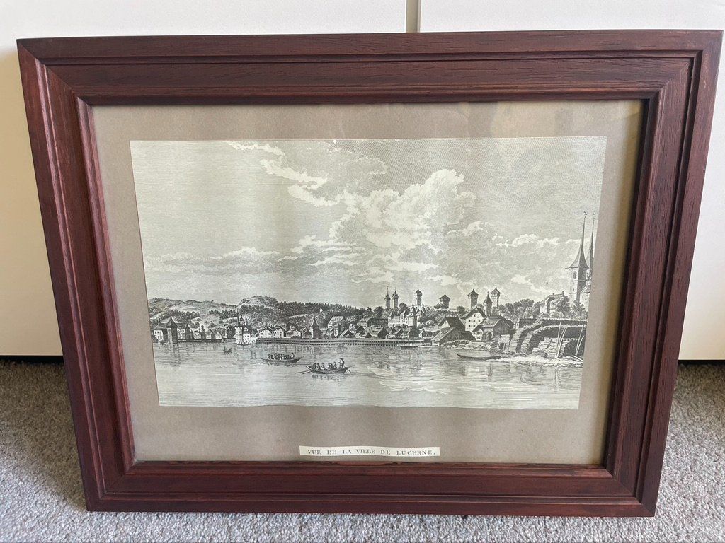 Poster & Bilder: Bild Stadt Luzern – Gebraucht aus Dübendorf von Boomerang64