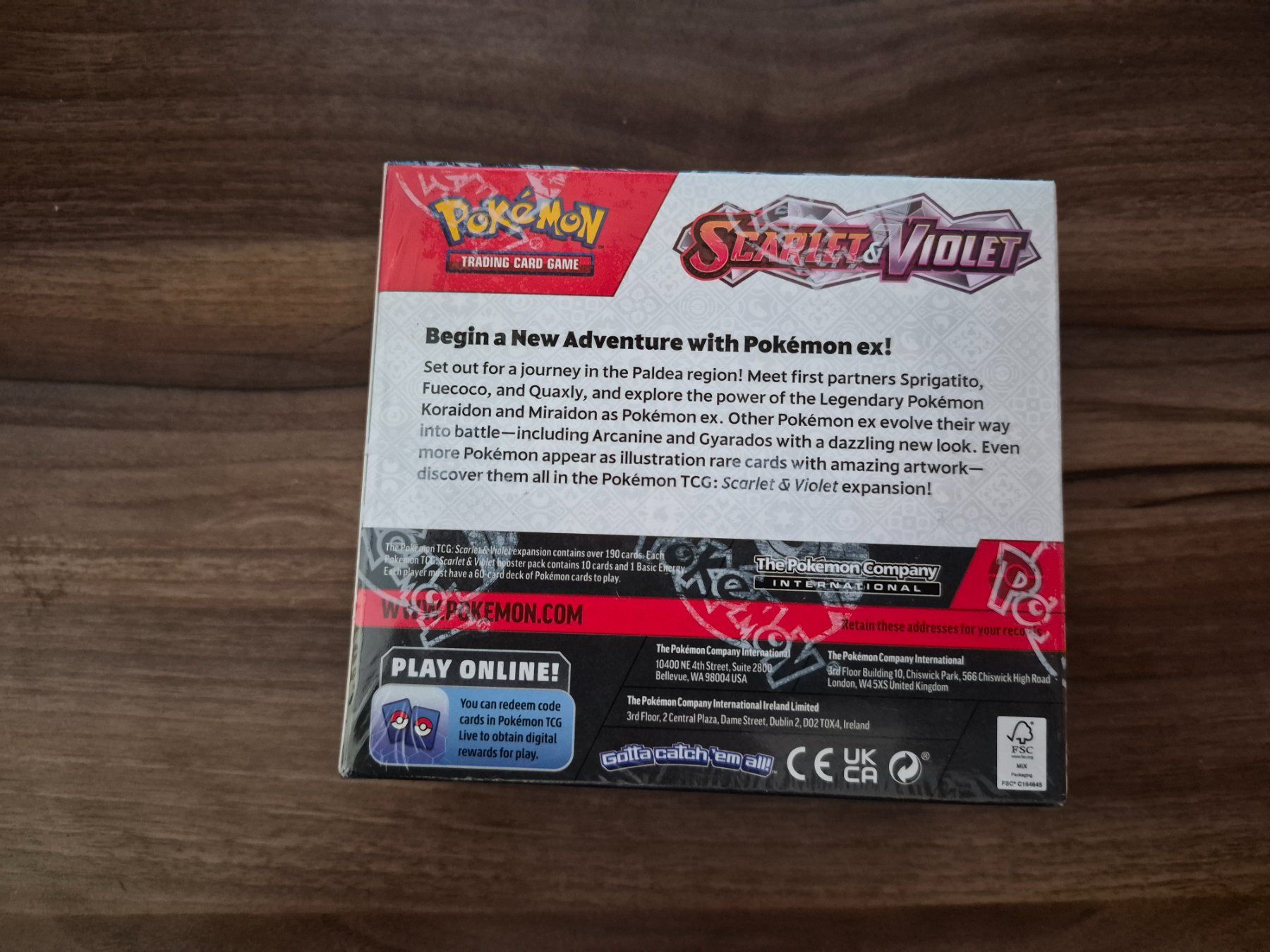 Pokémon Carte collezionabili: Booster Display Scarlet & Violet Sealed – Usato da Reigoldswil venduto da Feufer1 7