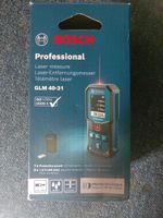 NEU&OVP Bosch Professional Laser-Entfernungsmesser GLM 40-31