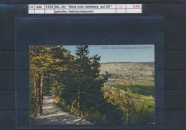 1920 AK, ZH, "Blick vom Uetliberg auf Zürich"
