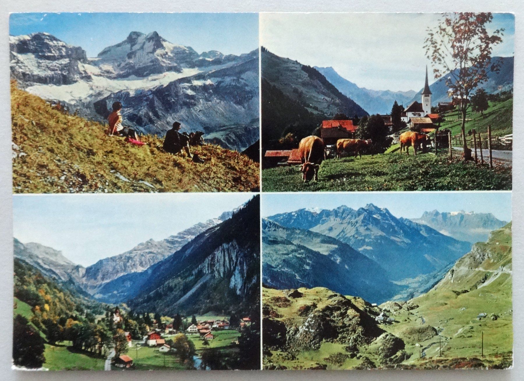 Ansichtskarten: An der Klausenpass-Strasse – Gebraucht aus Fétigny von Billy2miny
