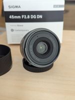 Sigma 45mm F2.8 DG DN Contemporary Sony E