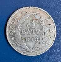 Kantonsmünze Basel, 3 Batzen 1810
