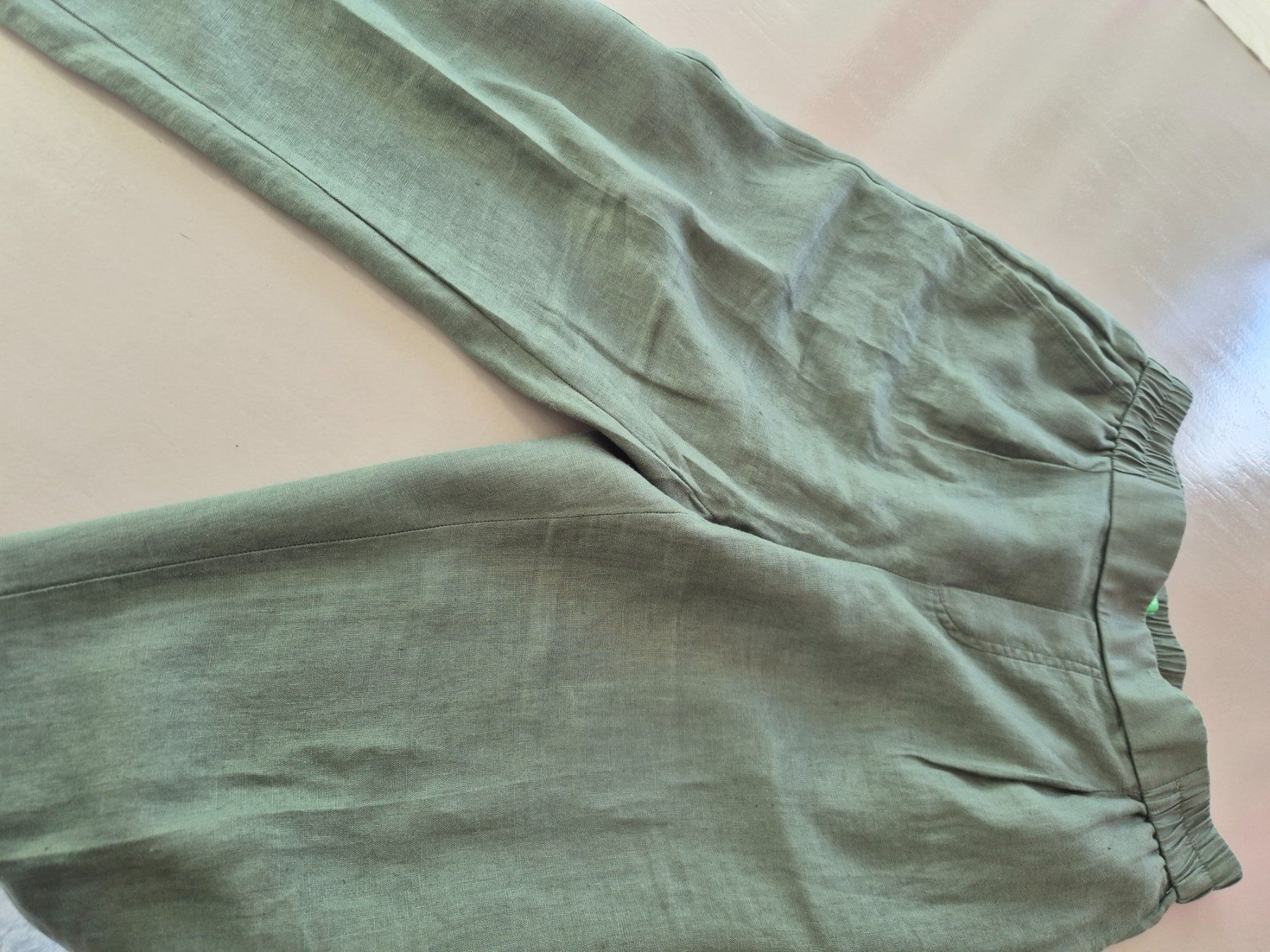 Benetton Pantaloni: Leinen Hose Benetton NEU – Usato da Malters venduto da Moeschi5 1