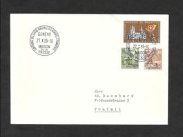 Sonderbrief S. 400 Conf 4 Ministres Affair Genève 27.10.1955