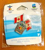 Olympic - Vancouver 2010 - Pin's Official - Drapeaux Canada