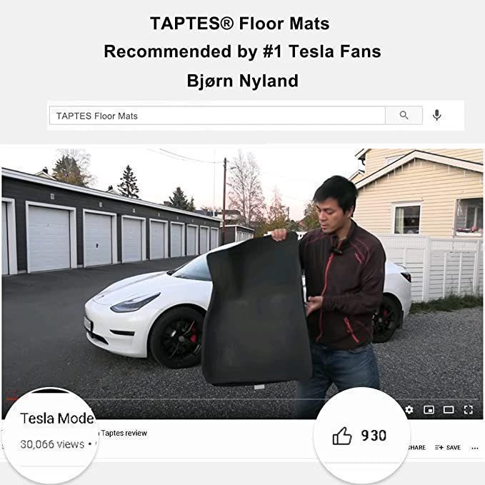 TAPTES Fussmatten für Tesla Model Y 2021 2022