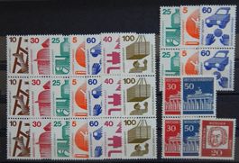 Deutschland Lot mit ungest. Werten I